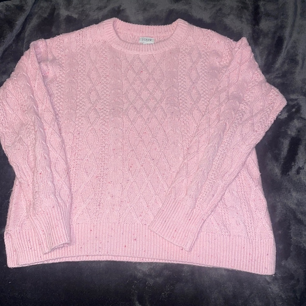 J.crew sweater pink